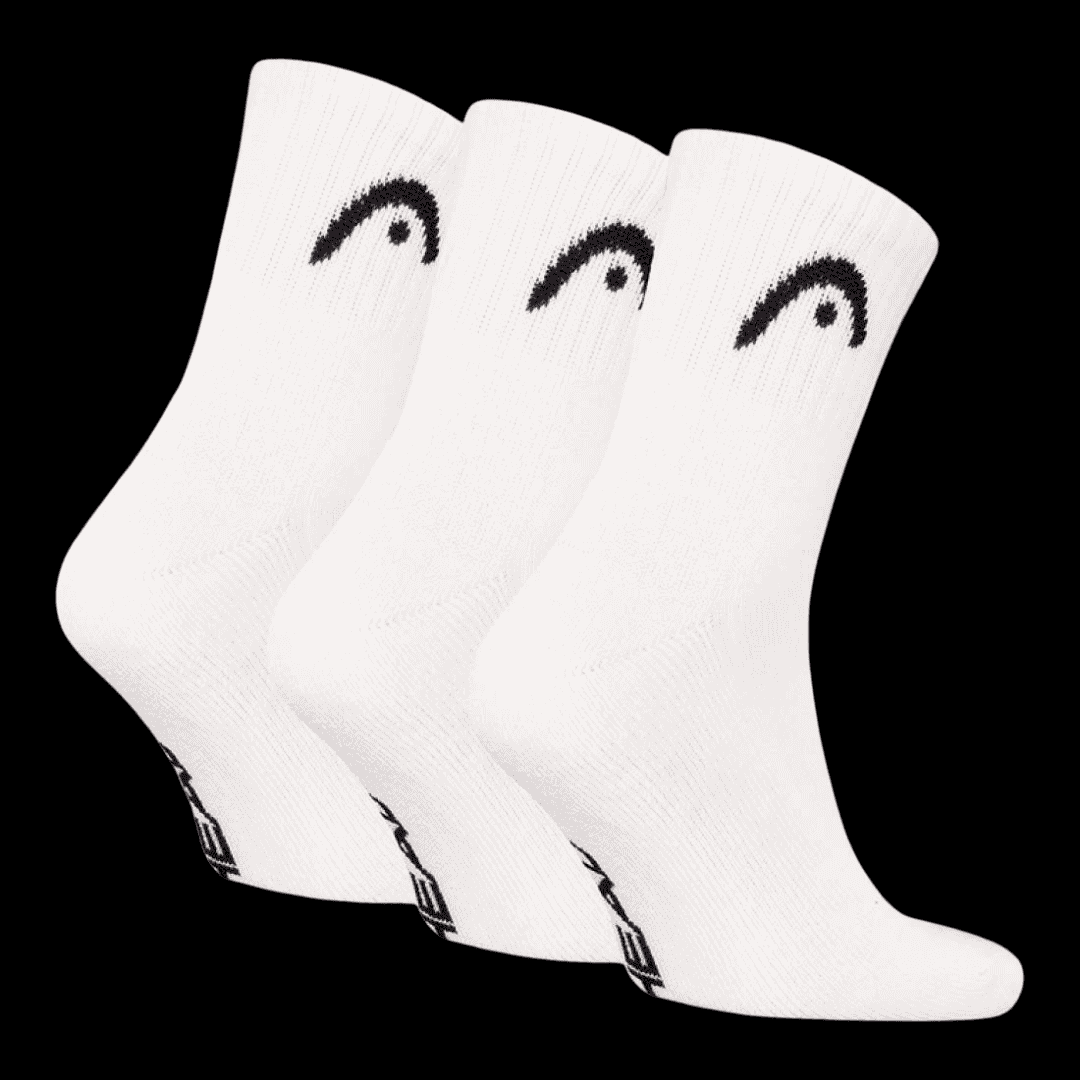 Head All Sports Socks Crew White (3 Pairs)
